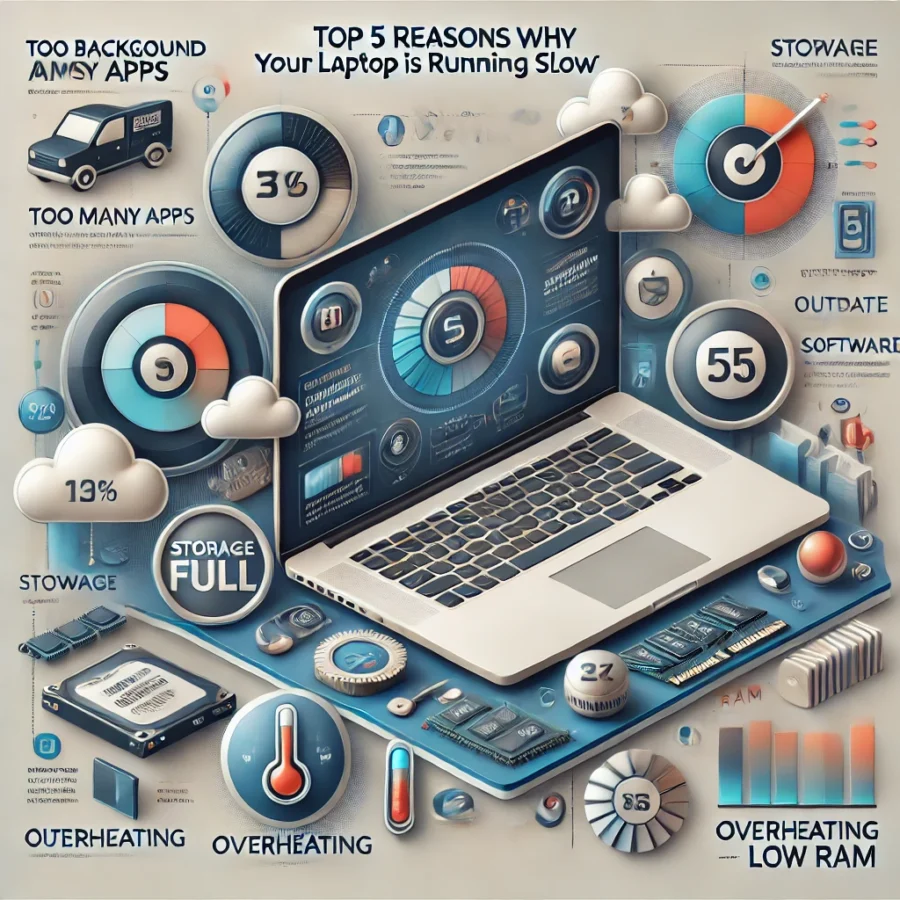 Why Is My Laptop Running Slow? Top 5 Reasons & Fixes