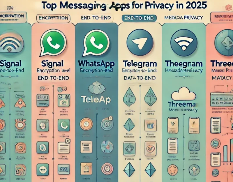 Top 5 Messaging Apps for Privacy-Conscious Users In 2025 🛡️