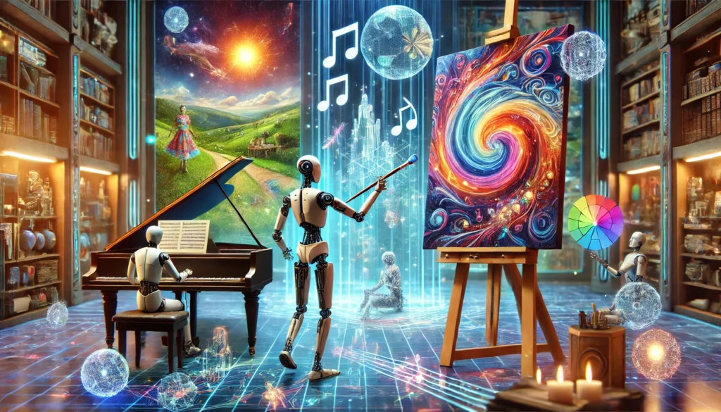 AI in Creative Arts: Transforming Music, Art, and Storytelling